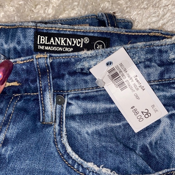 Blank NYC Denim Jeans The Madison Crop - Picture 3 of 6